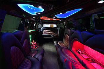 stretch limo interior
